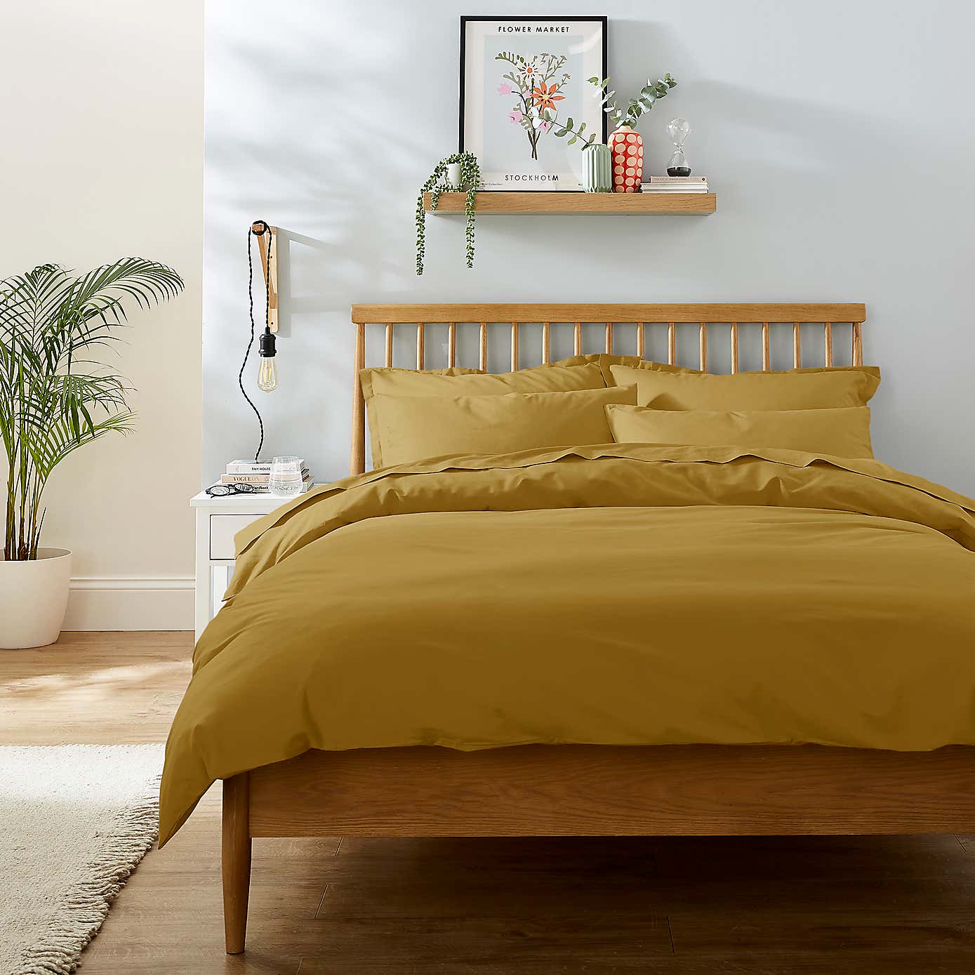 Pure Cotton Plain Dye Duvet Cover