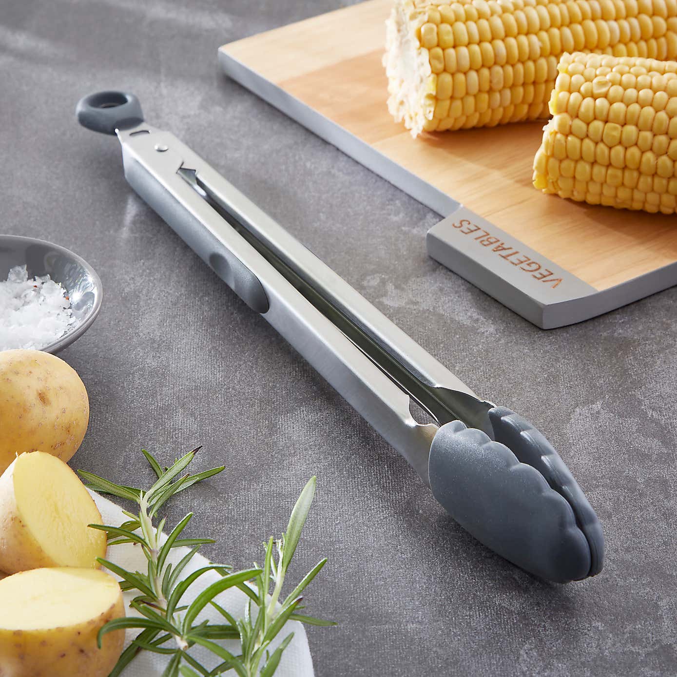 Tongs with Soft Grip Handle