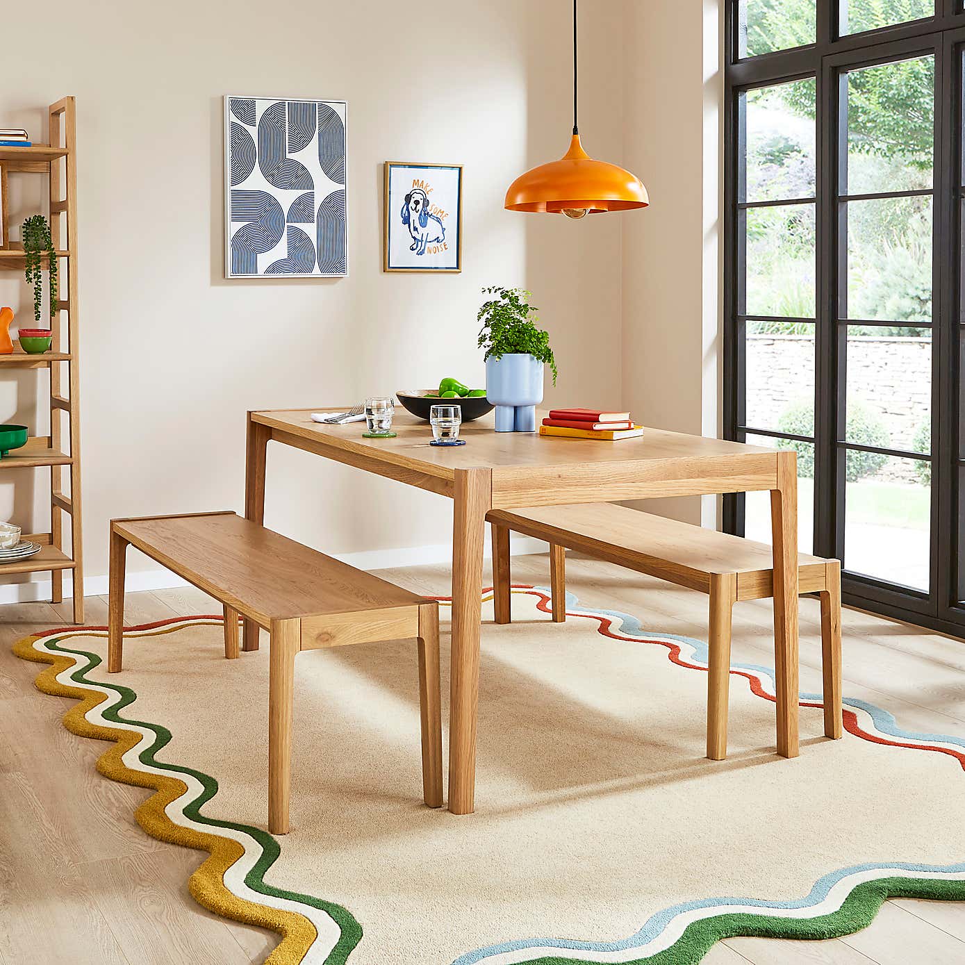 Elements Holmes Dining Bench Bundle