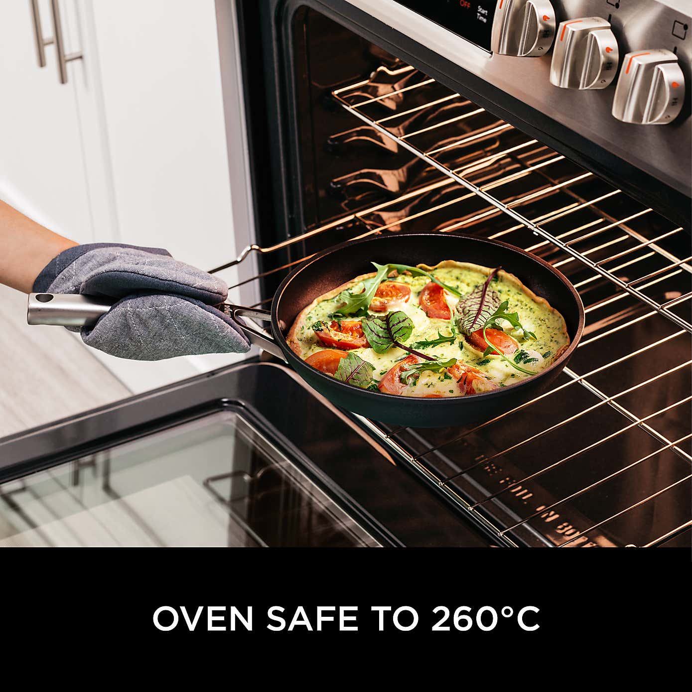 Ninja ZEROSTICK Hard Anodised Frying Pan, 28cm