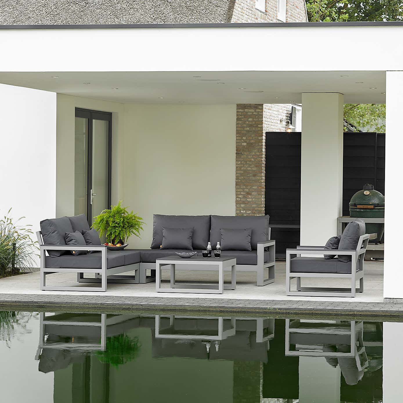 LIFE Mallorca Grey Lounge Set