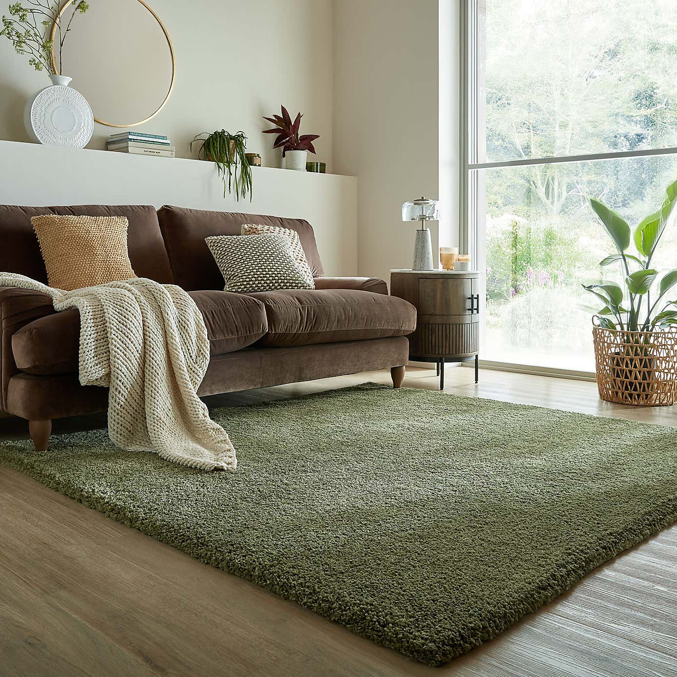 Cosy Teddy Square Rug