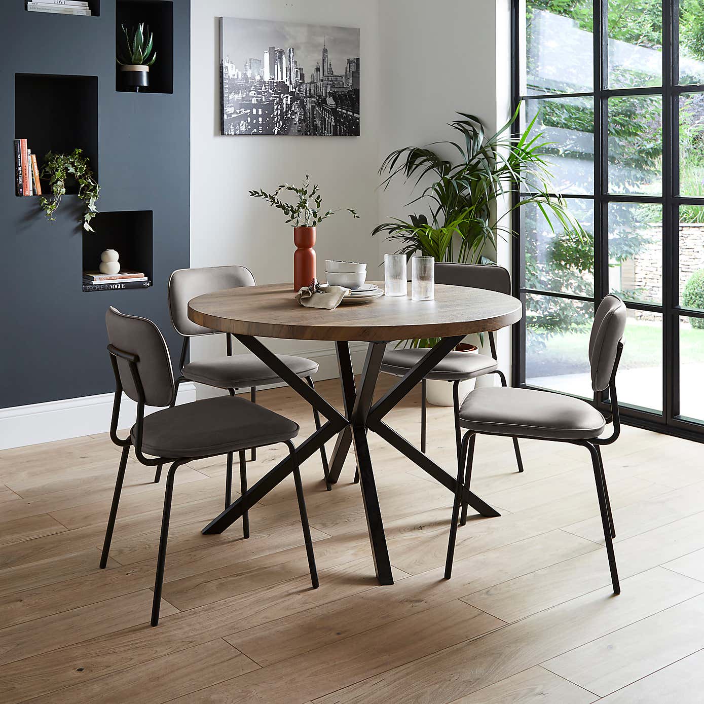 Barker Set of 2 Dining Chairs
