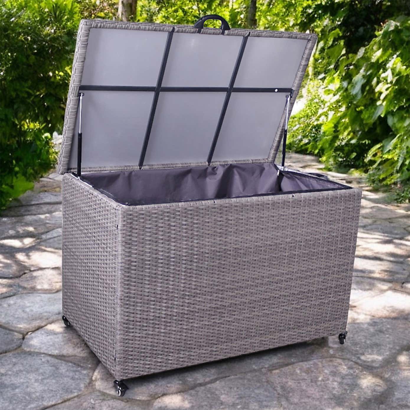 A.Mir Woven Cushion Storage Box, Small