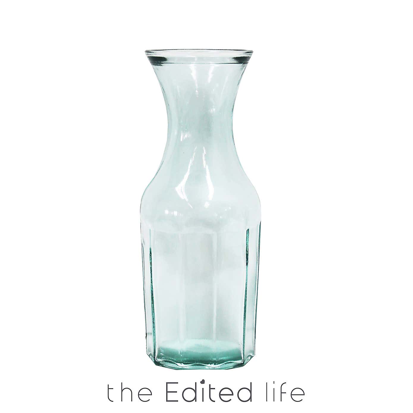 Recycled Glass Carafe