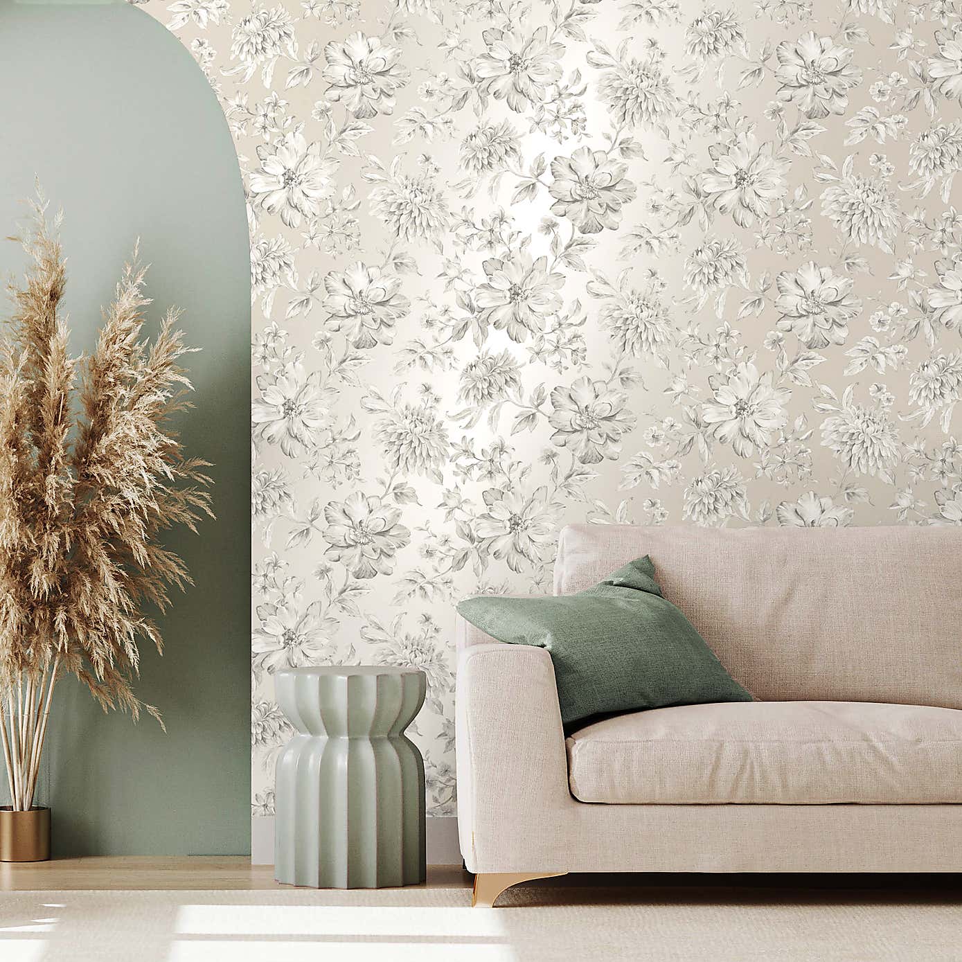 Lucia Floral Wallpaper