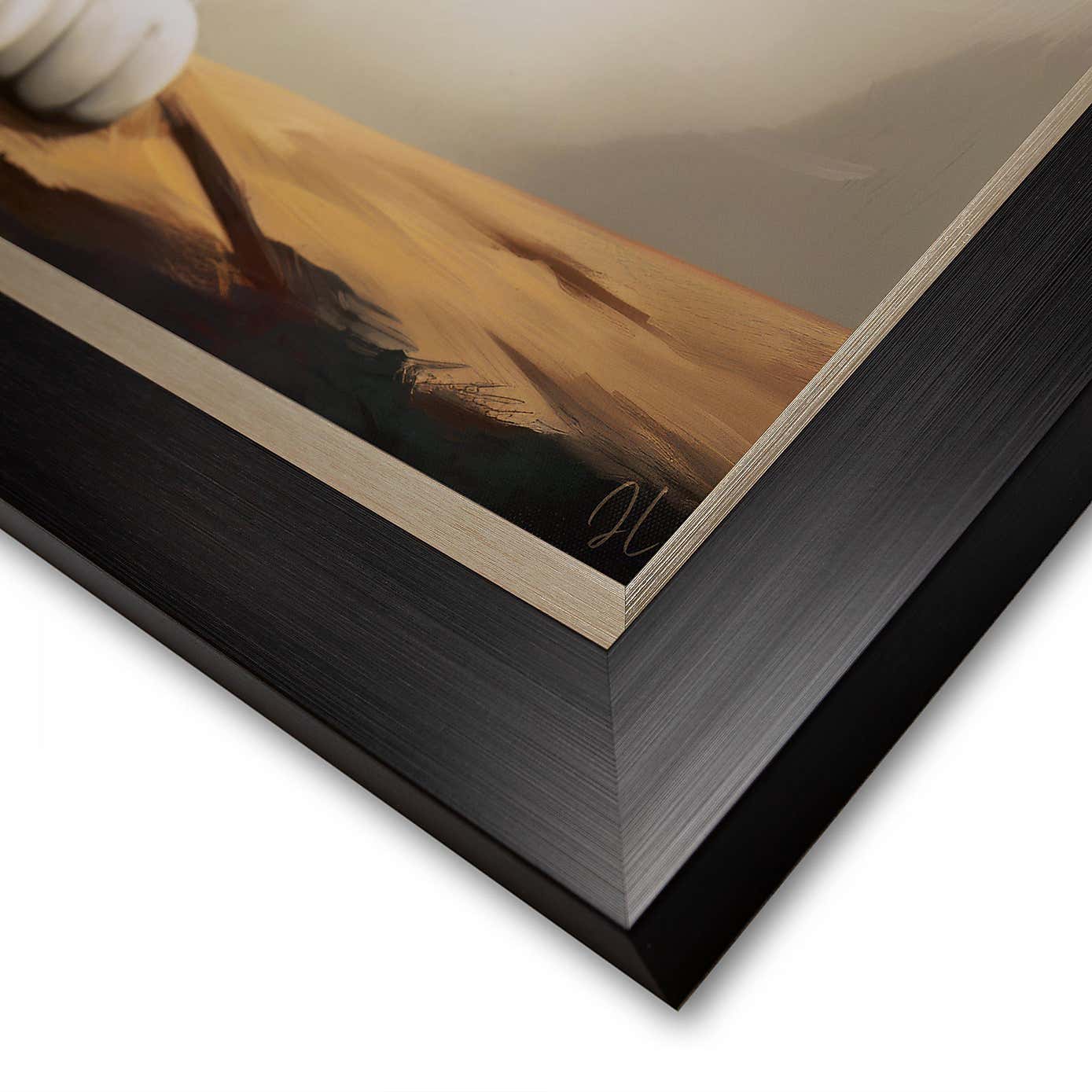 Cedar & Sage Happiness Is Framed Canvas