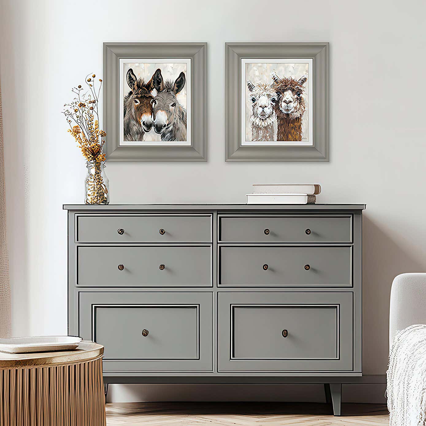 Cedar & Sage Set of 2 Eey and Ore & Abe and Lincoln Prints