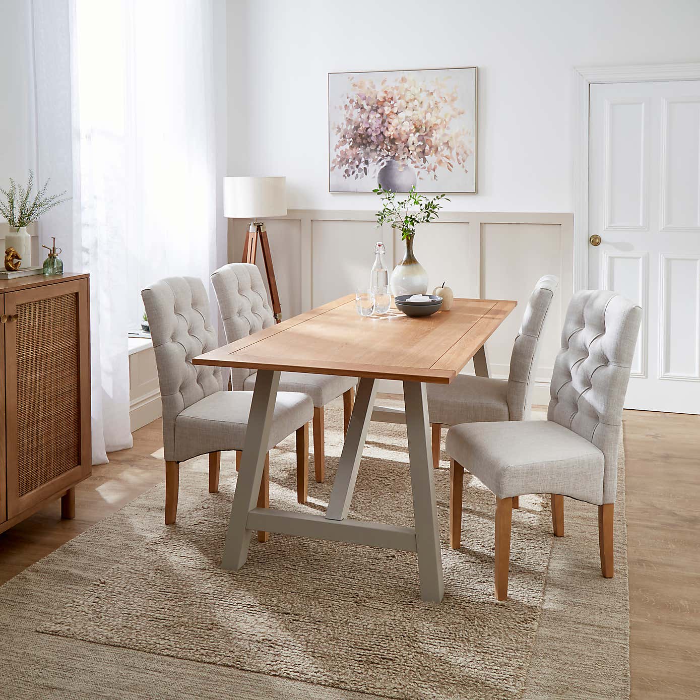 Clifford Trestle Dining Table