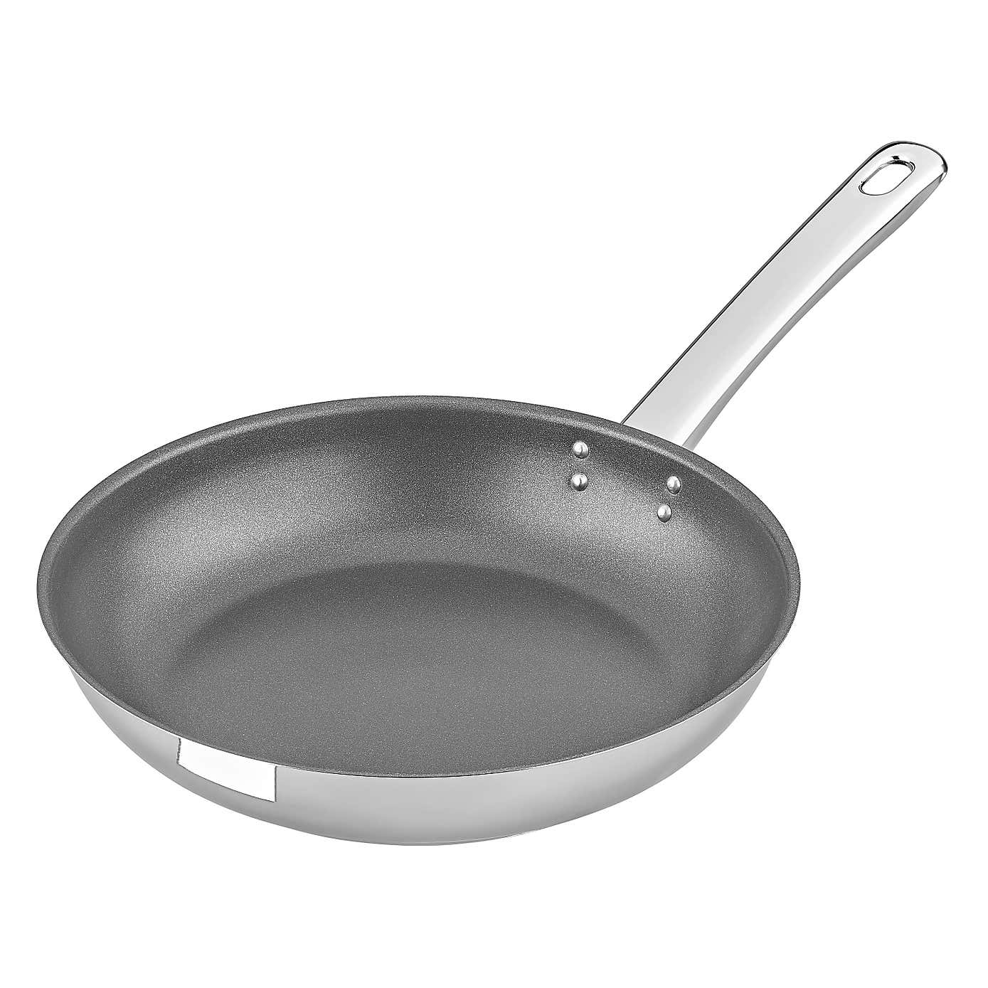 Tala Performance Classic Non-Stick Stainless Steel Frying Pan, 24cm
