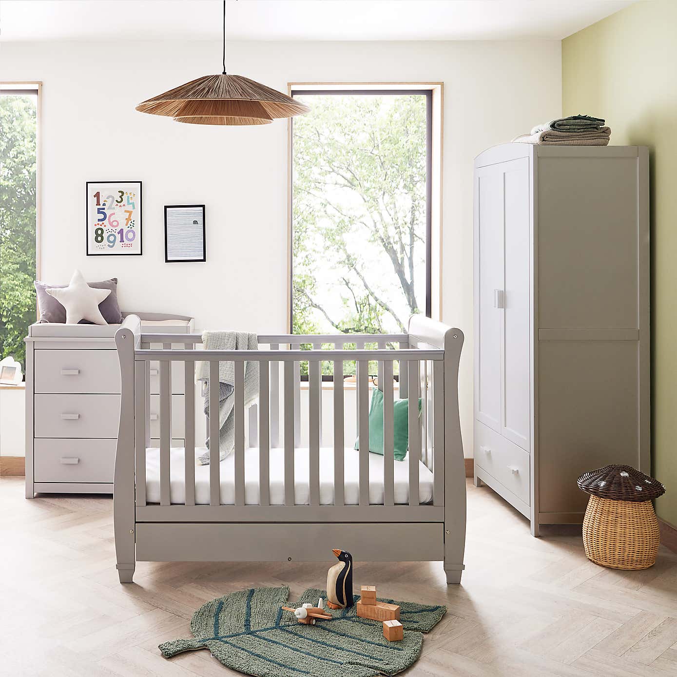Babymore Eva 3 Piece Nursery Furniture Set