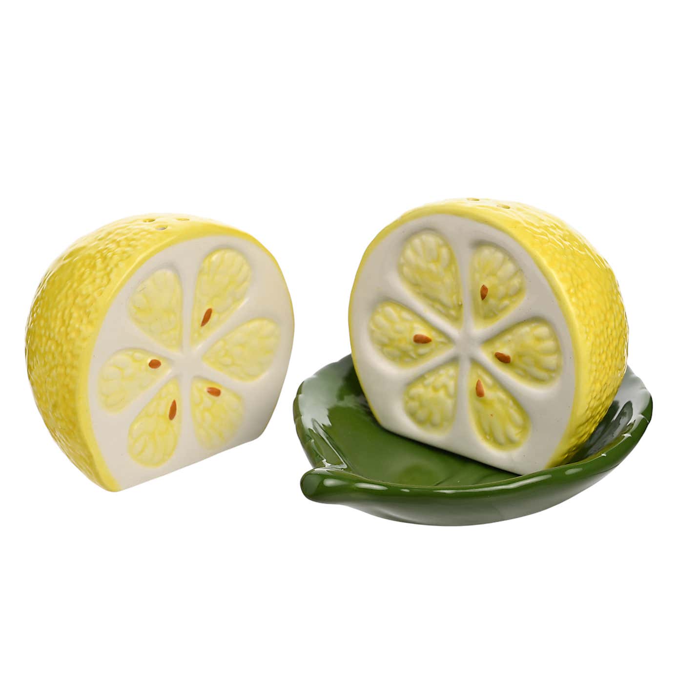 Hestia Lemon Salt and Pepper Shakers