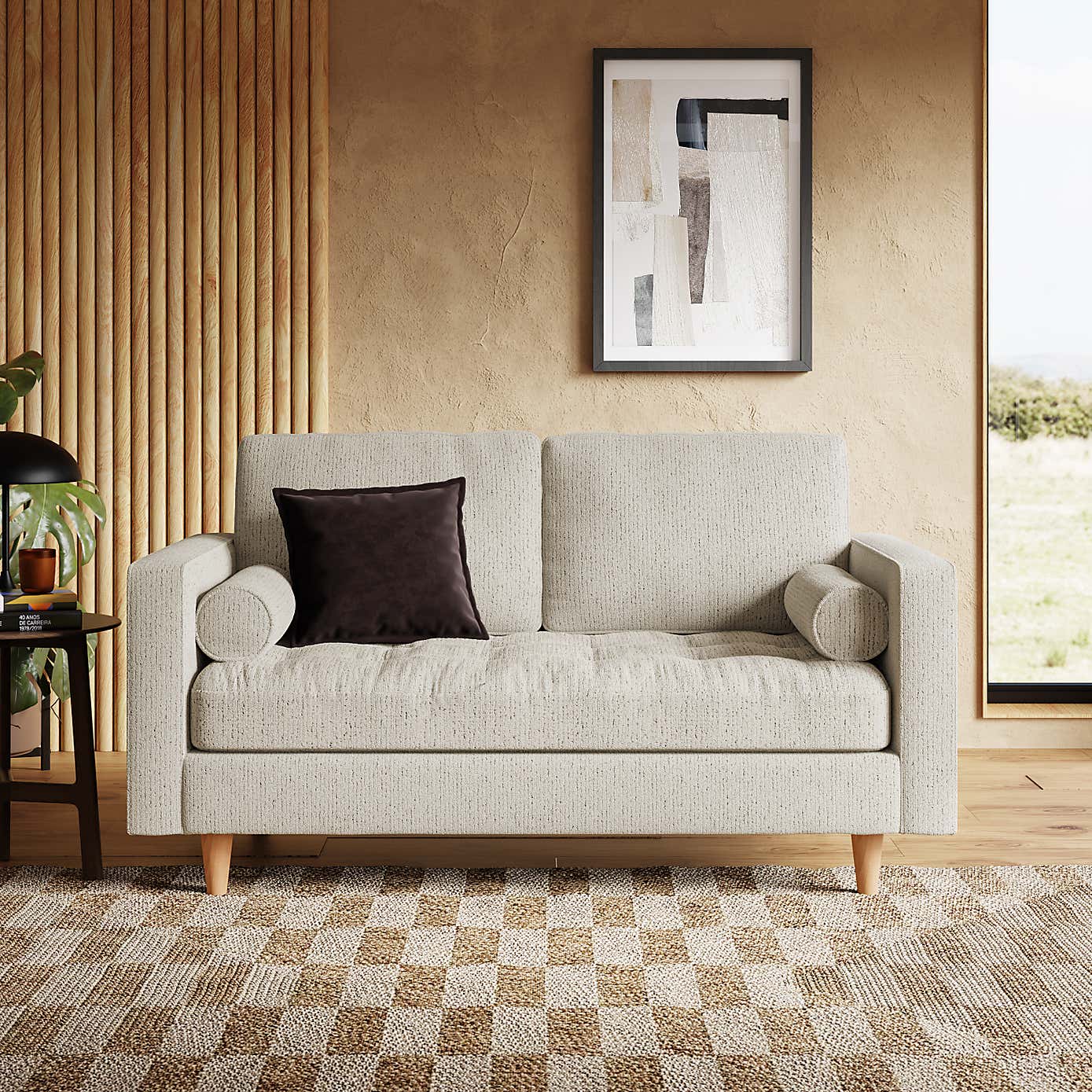 Boucle Fleck Fabric Sample