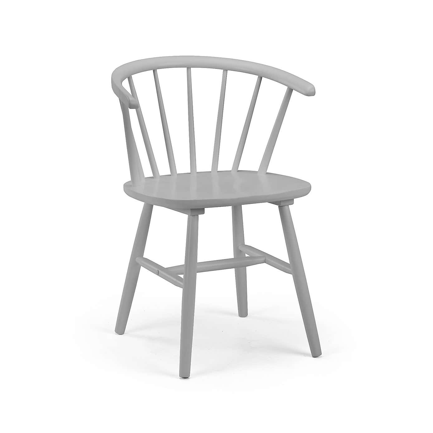 Modena Set Of 2 Dining Chairs, Rubberwood