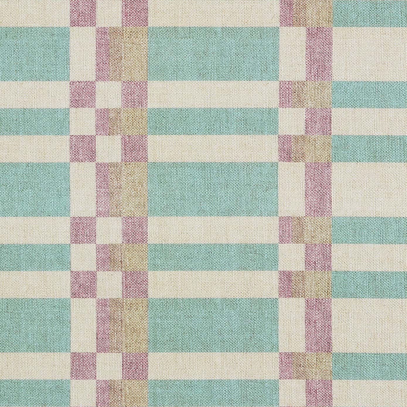 Checkerboard Stripe Fabric Sample