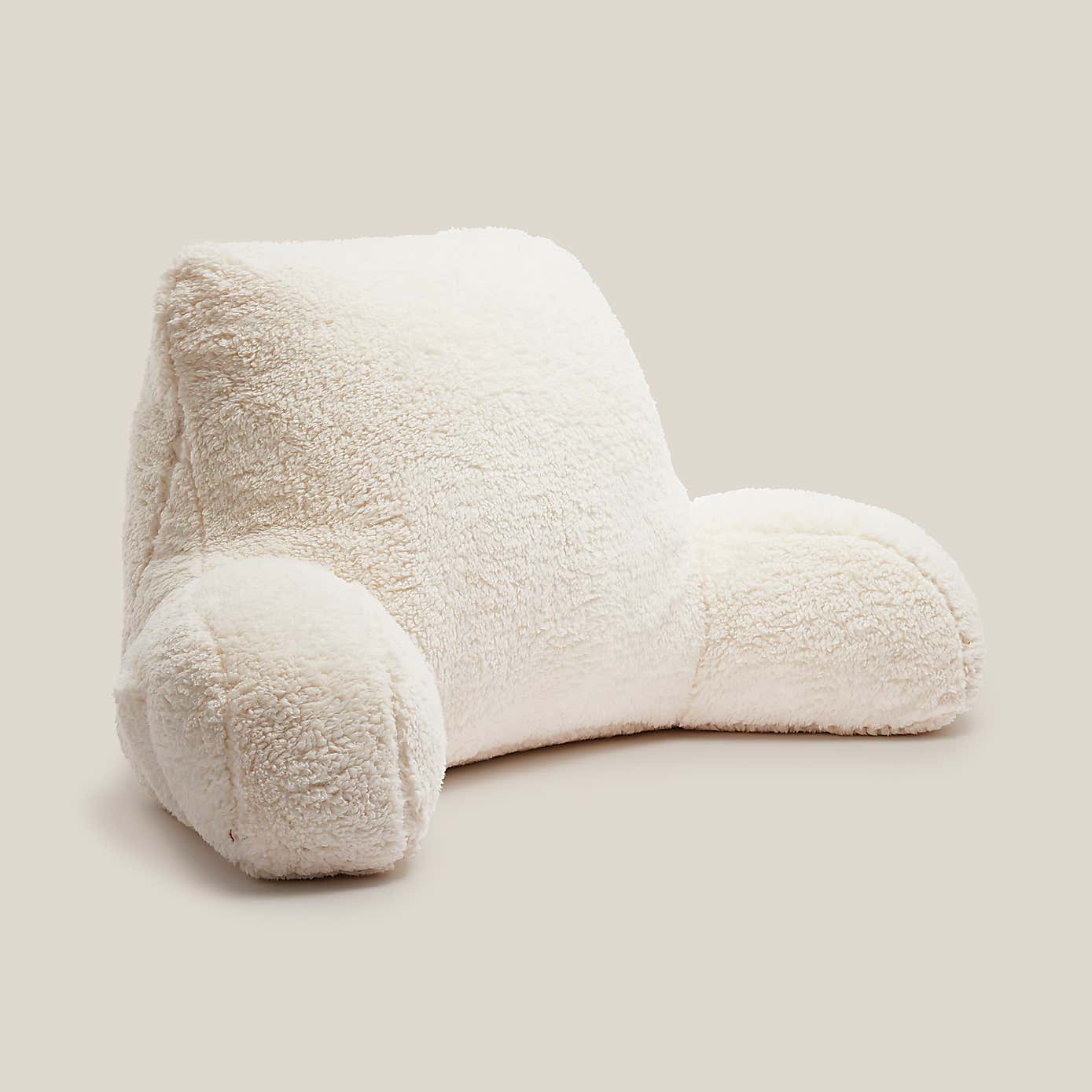 Teddy Bear High Back Cuddle Cushion