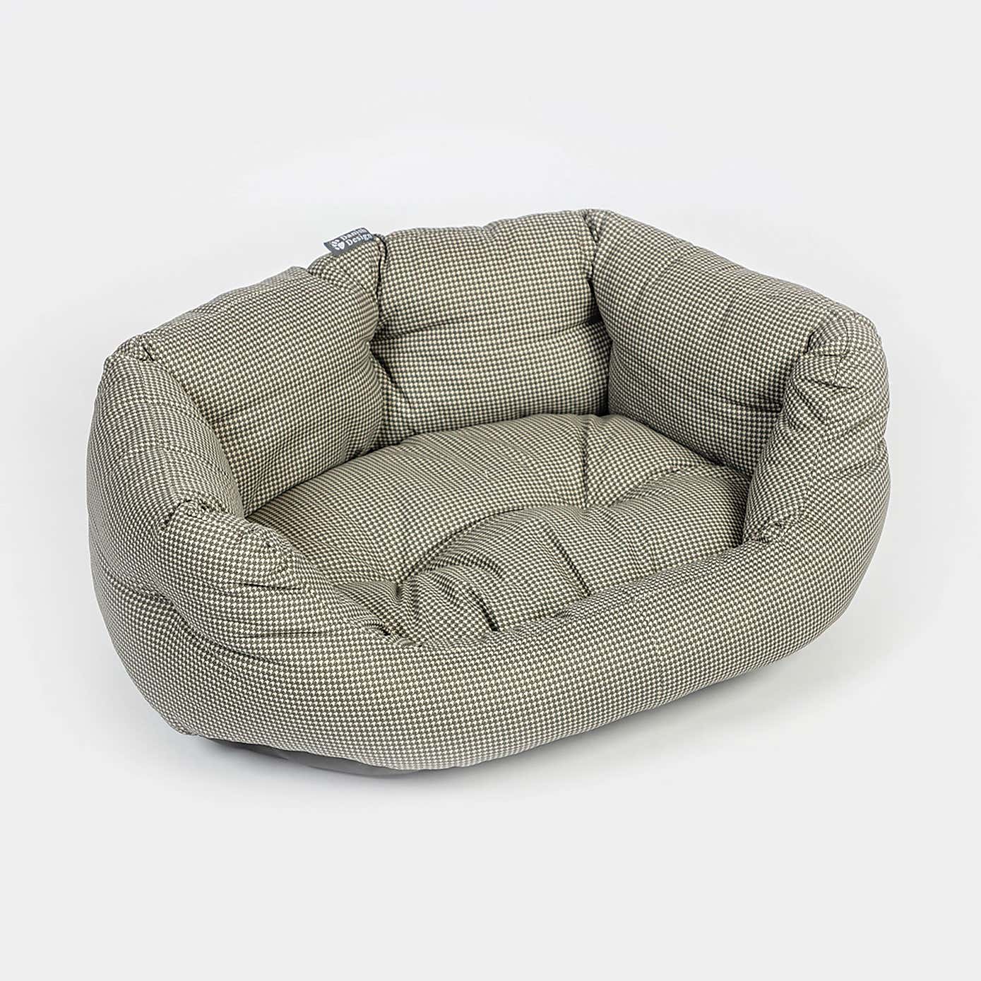 Danish Design Vintage Dogstooth Deluxe Slumber Dog Bed