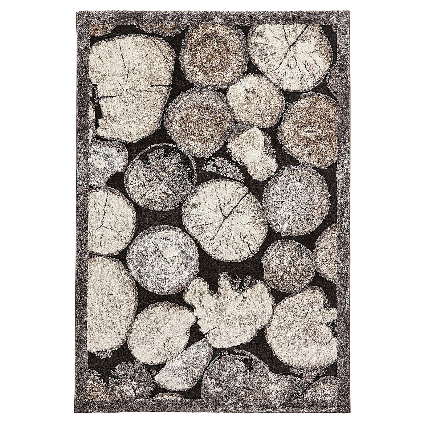 Cream and Grey Woodland 4626 Rug