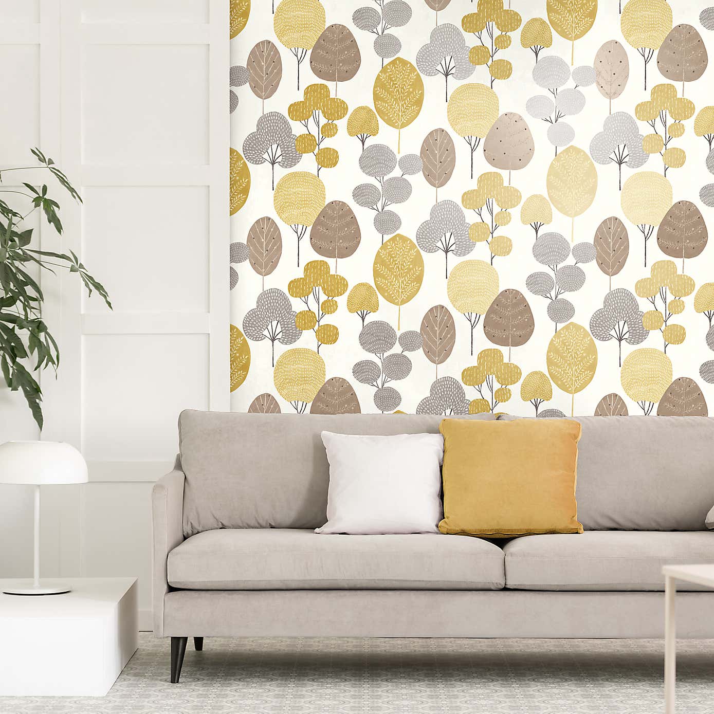 Scandi Forest Wallpaper