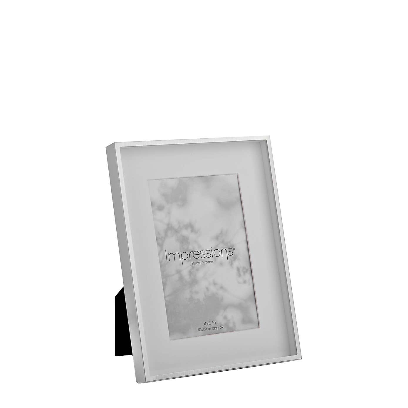 Impressions Silver Shadow Photo Frame