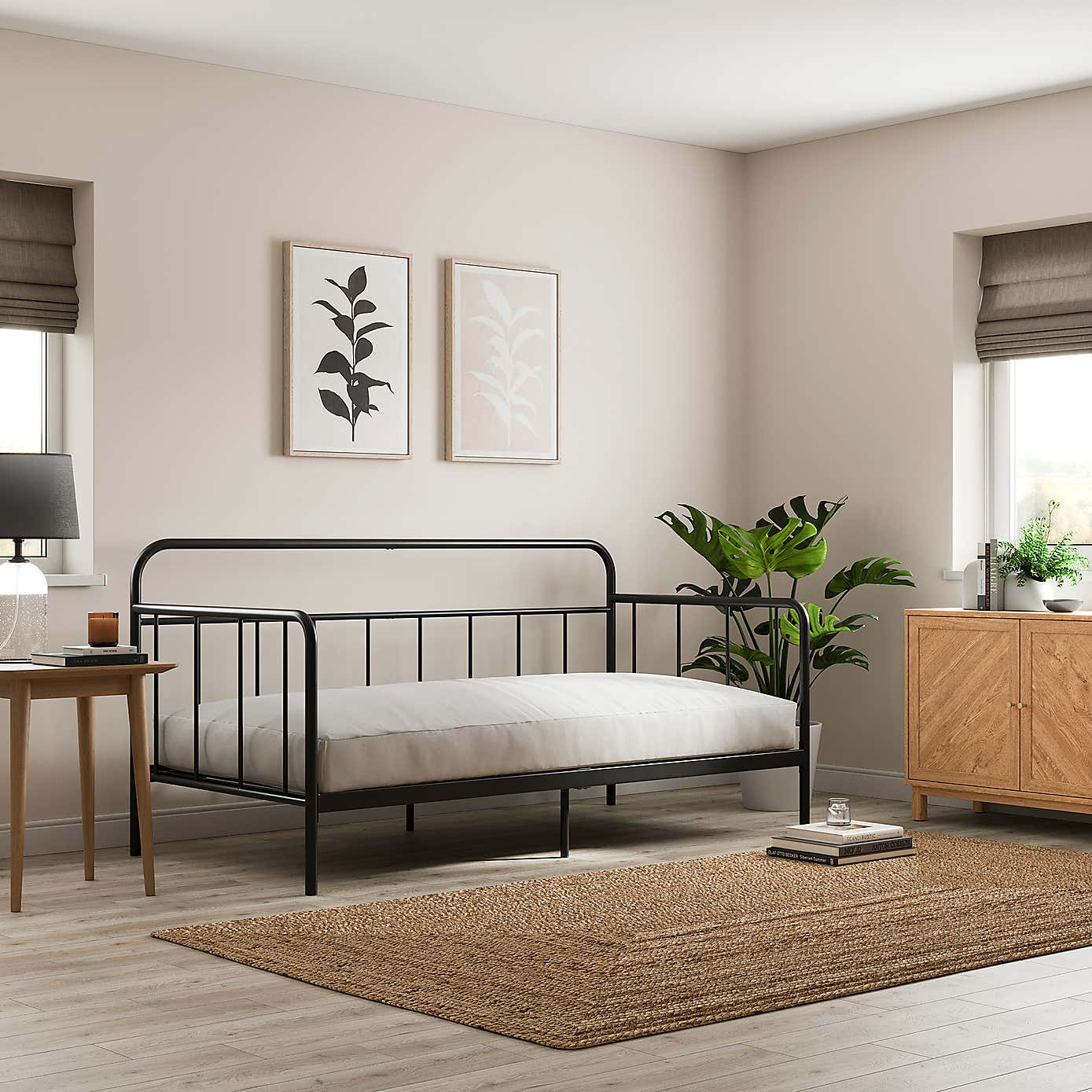 Joshua Day Bed Frame, Metal