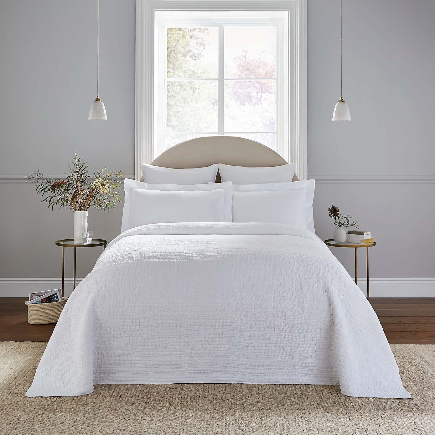 Dorma Purity Chilton Bedspread