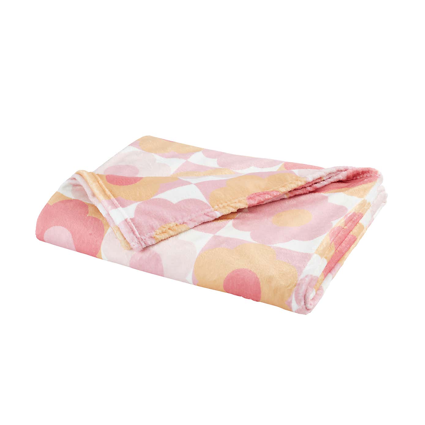 Catherine Lansfield Retro Daisy Throw 130cm x 170cm