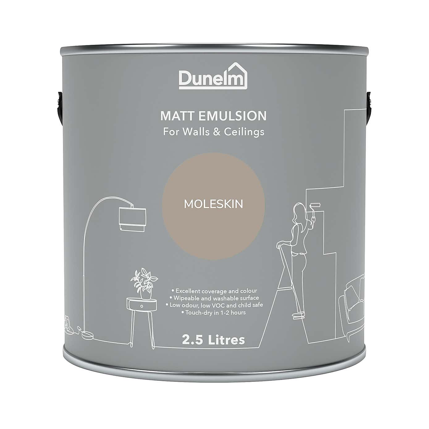 Moleskin Matt Emulsion Paint