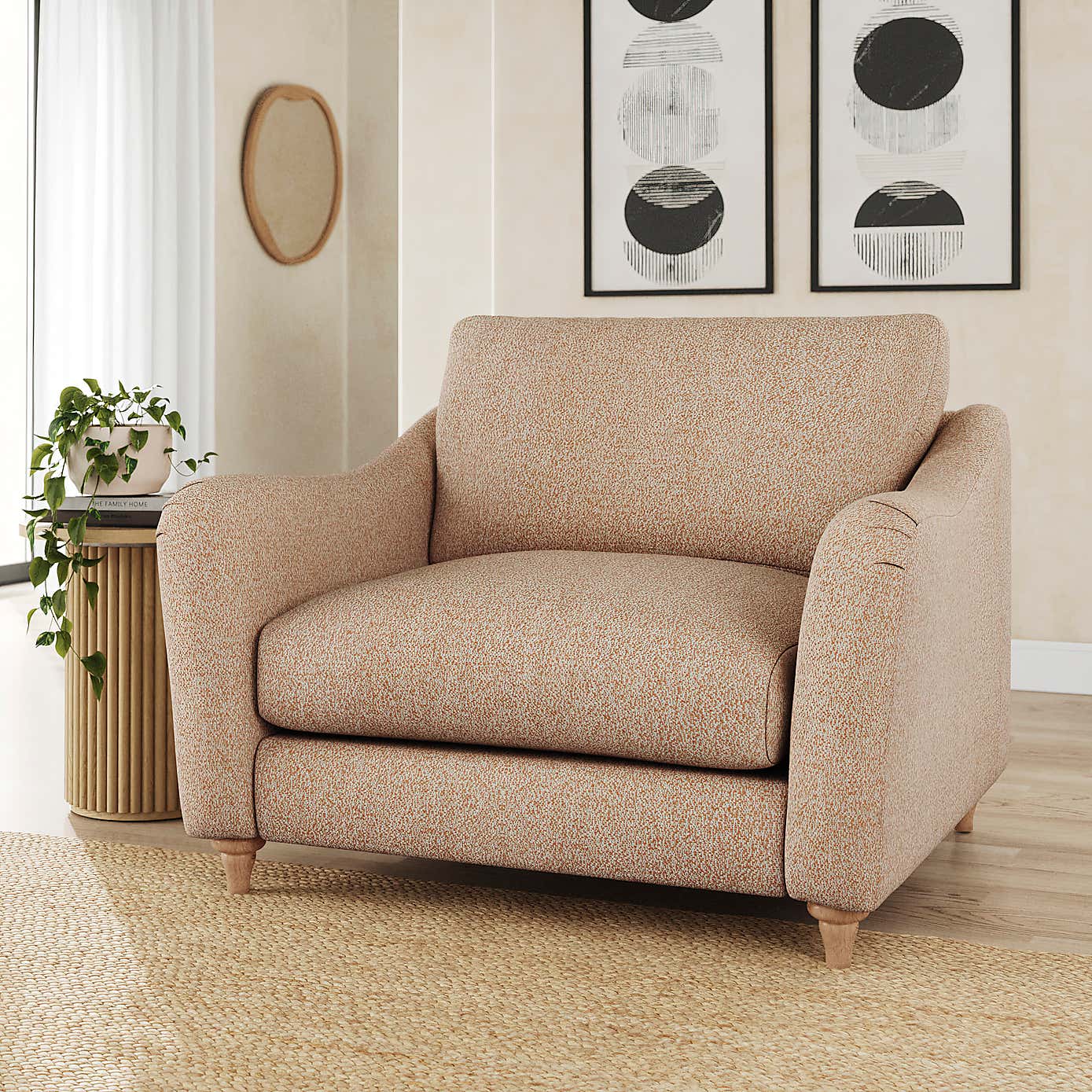 Hattie Cosy Weave Snuggle Sofa