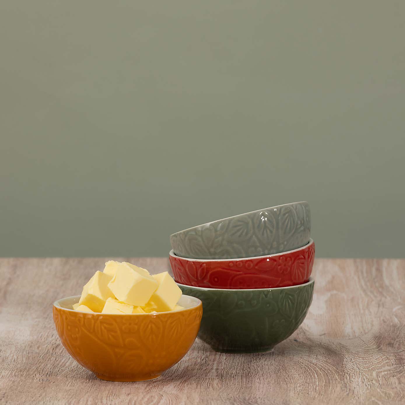 Mason Cash In the Forest Set of 4 Mini Bowls