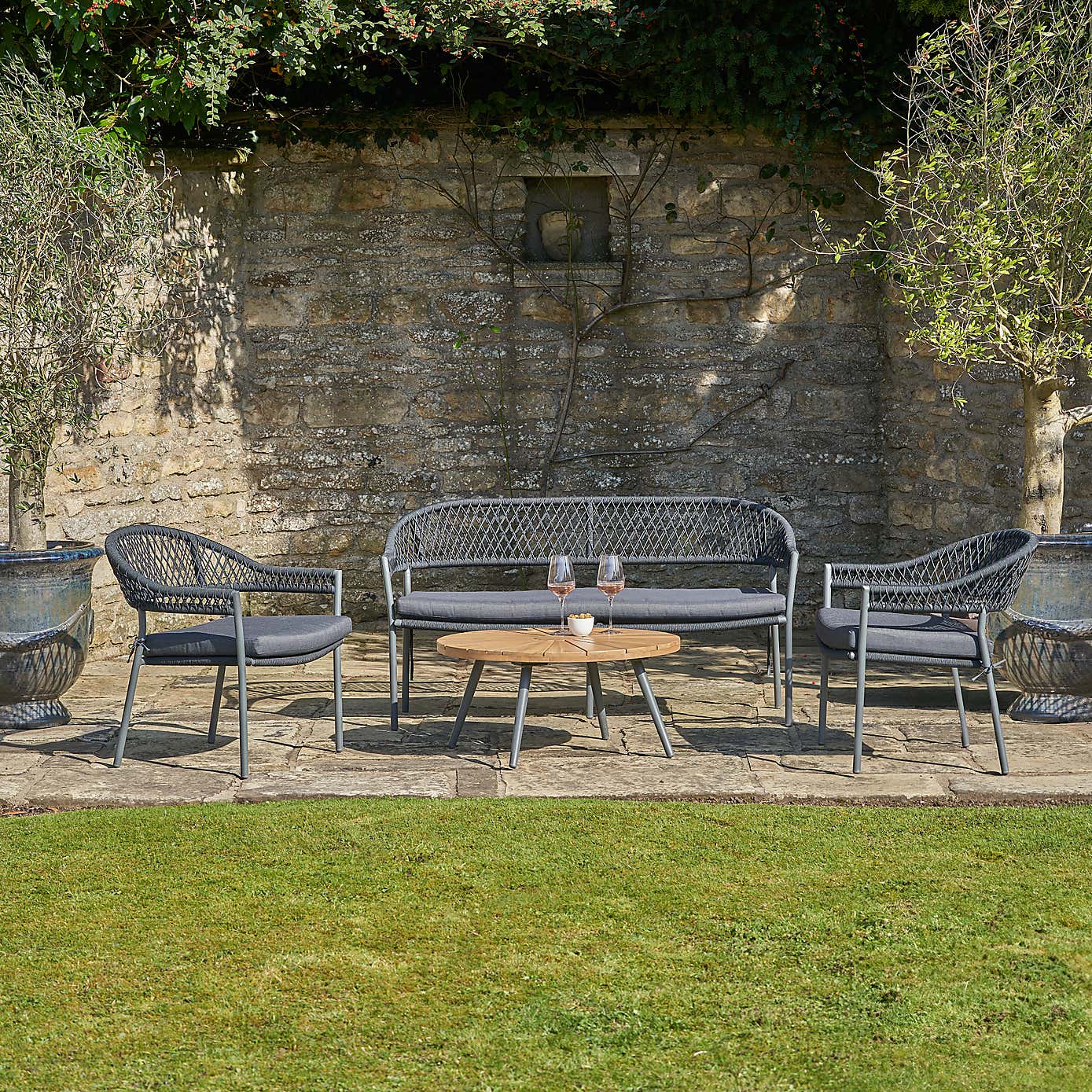 Pacific Lifestyle Bazel Outdoor Seating Set