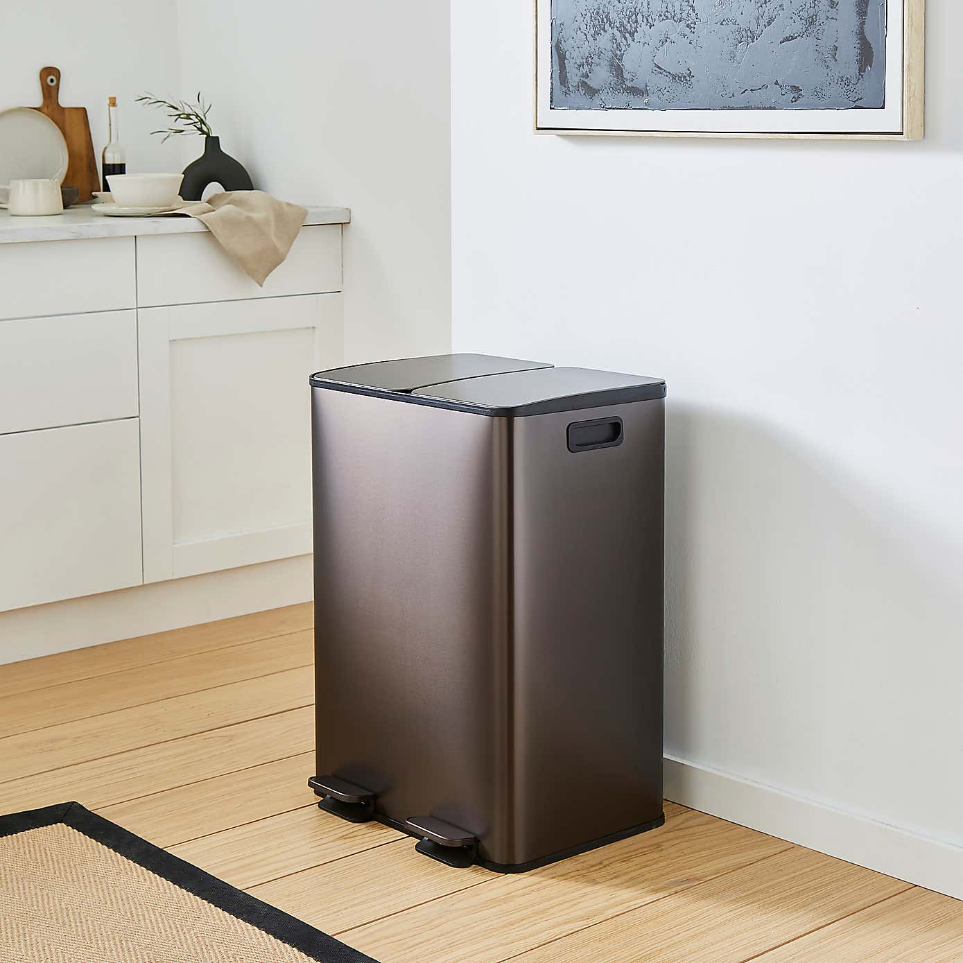 Curve 3.3 Litre Stainless Steel Pedal Bin