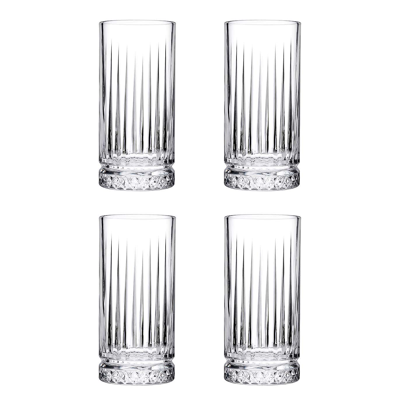 Pack of 4 Elysia Long Glasses