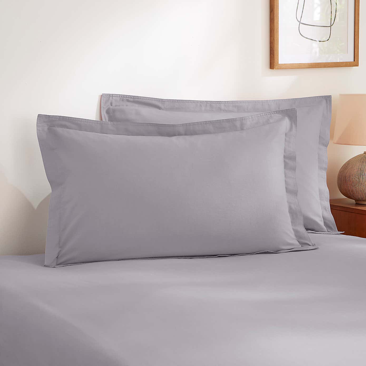 Recycled Cotton Oxford Pillowcase