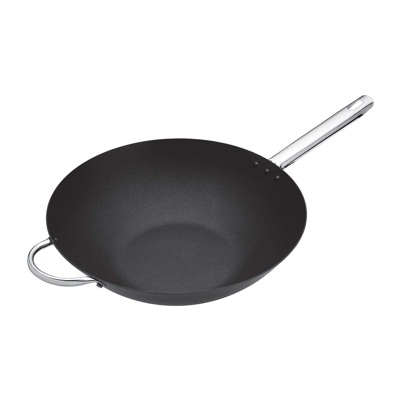 MasterClass Non-Stick Heavy Duty Carbon Steel Wok