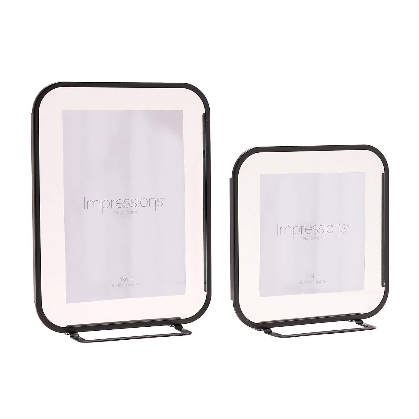 Set of 2 Impressions Rounded Corner Photo Frames