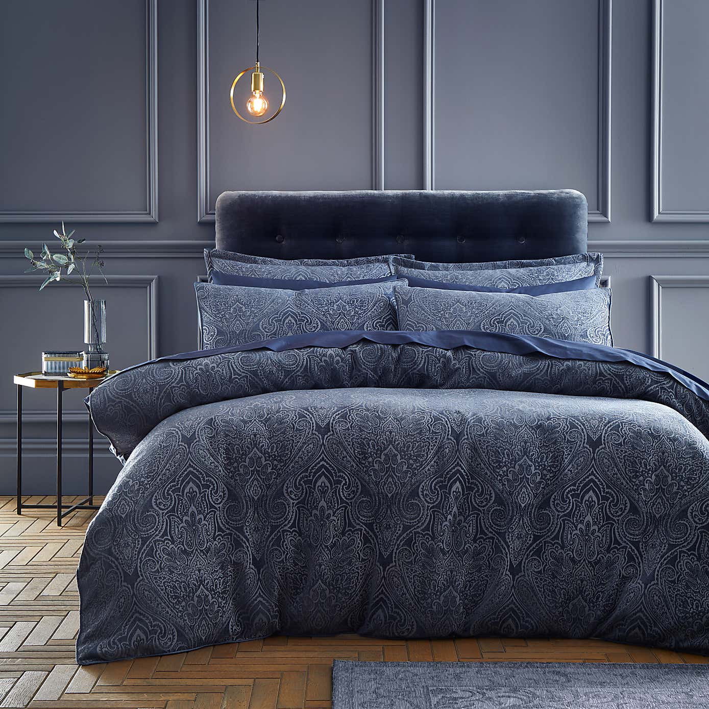 Haven Paisley Chenille Oxford Pillowcase