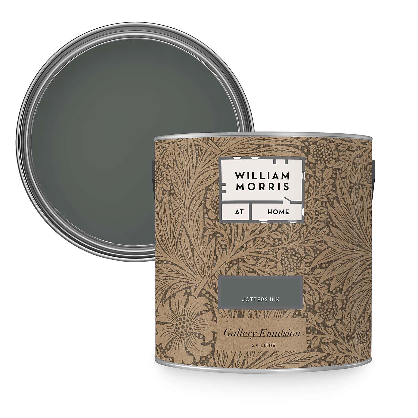 William Morris At Home Jotters Ink Gallery Emulsion Paint