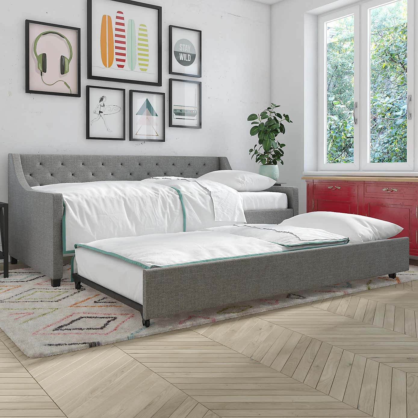 Novogratz Linen Daybed