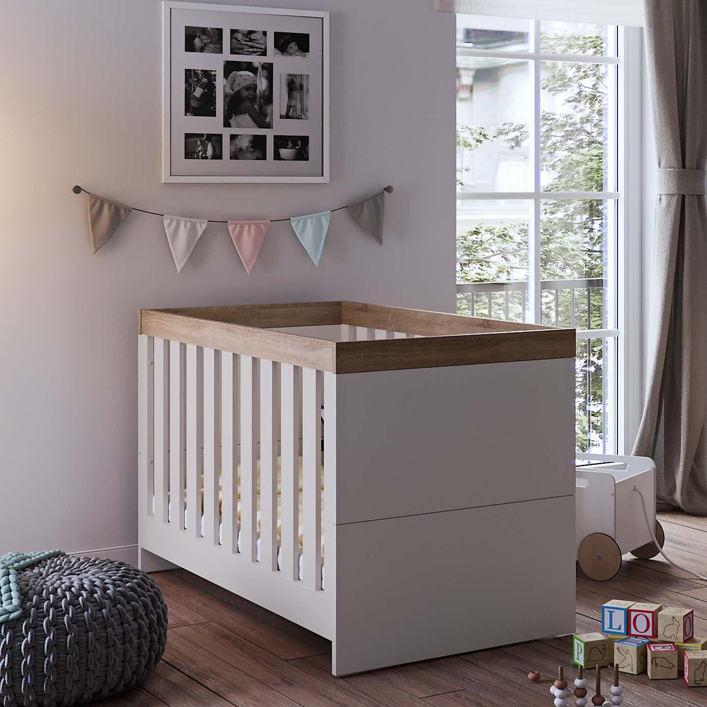 Little Acorns Burlington Cot Bed
