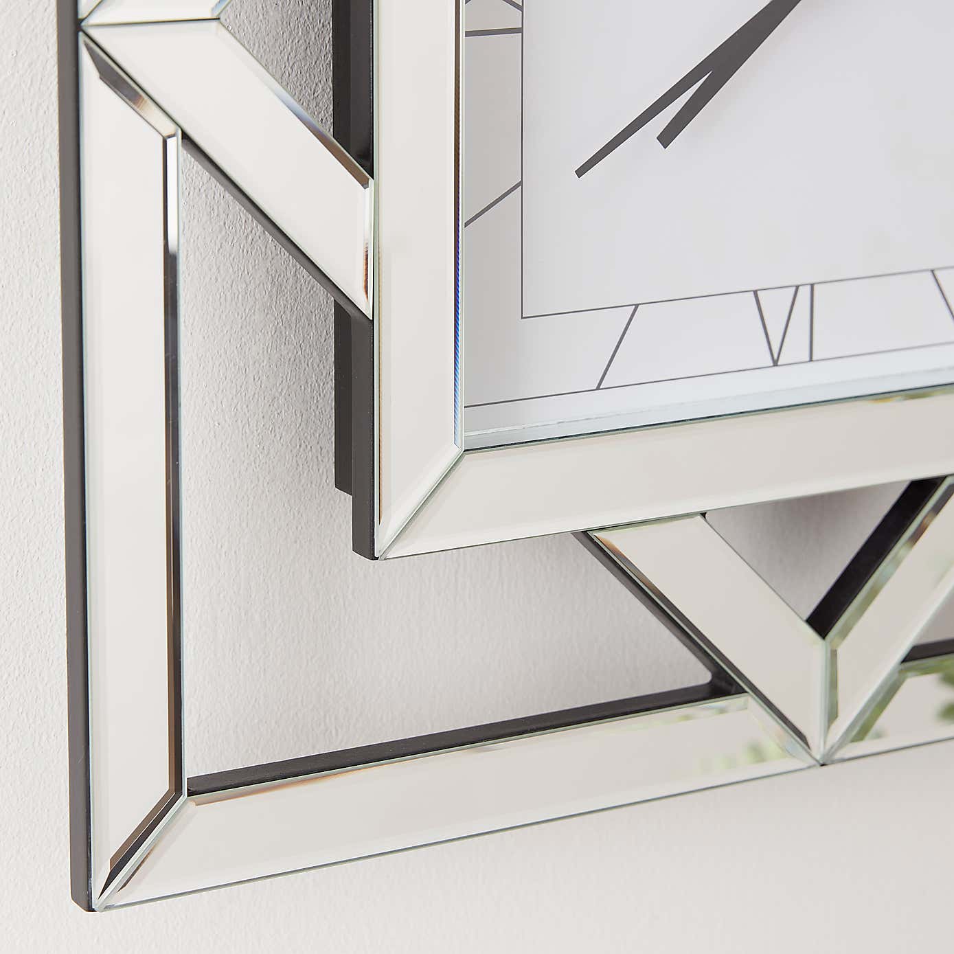Luxe Geo Clock 50cm
