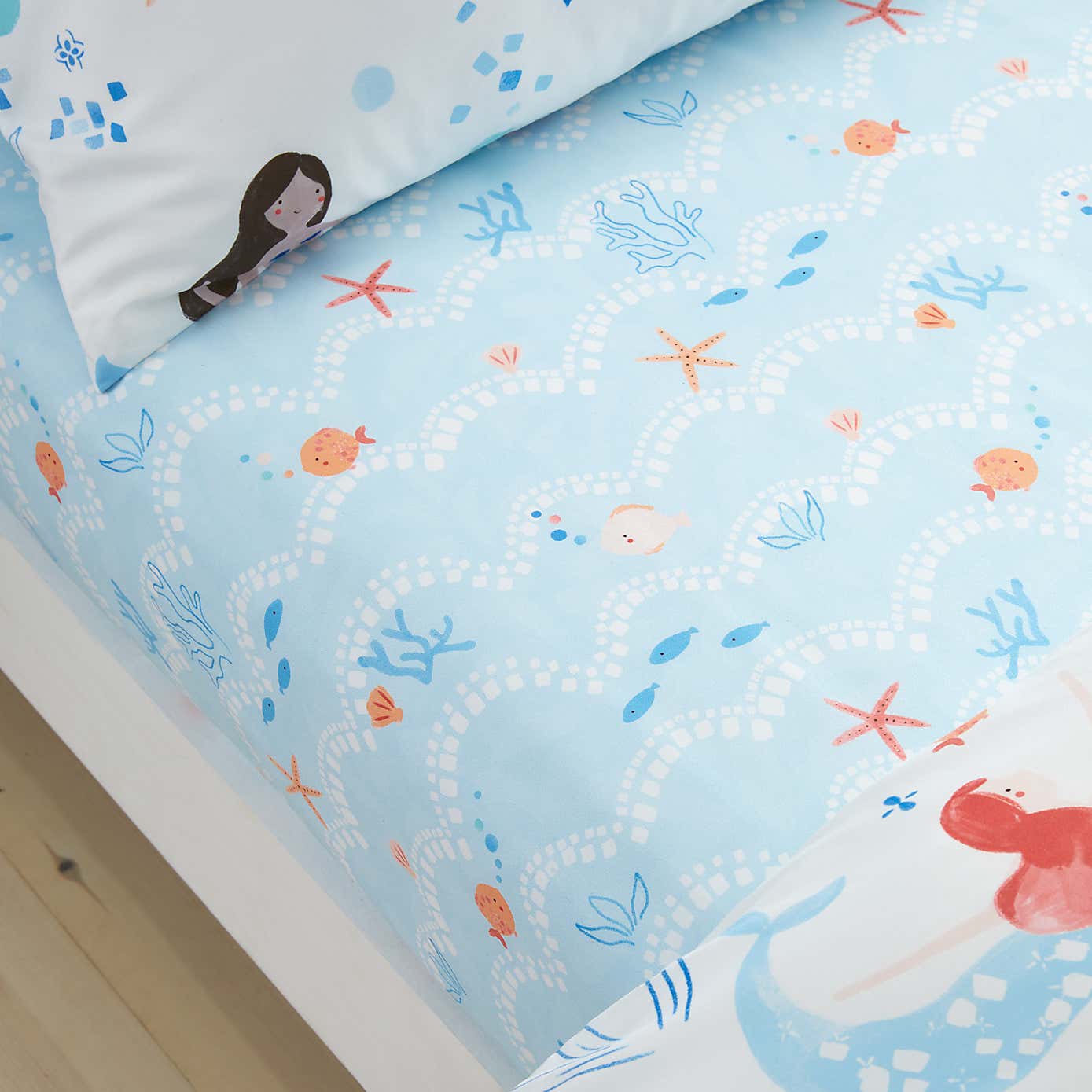Mermaid Set of 2 Fitted Sheets