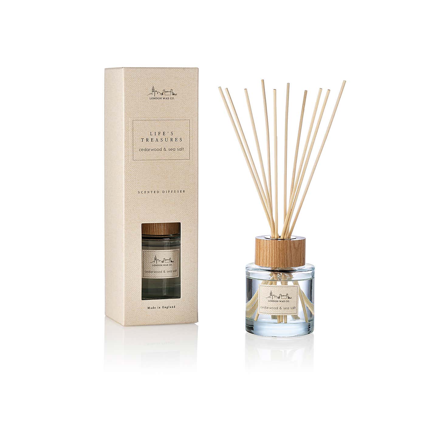The London Wax Co Cedarwood & Sea Salt Diffuser