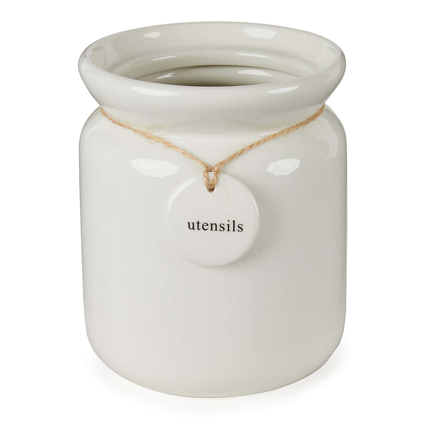 Hang Tag Utensil Jar