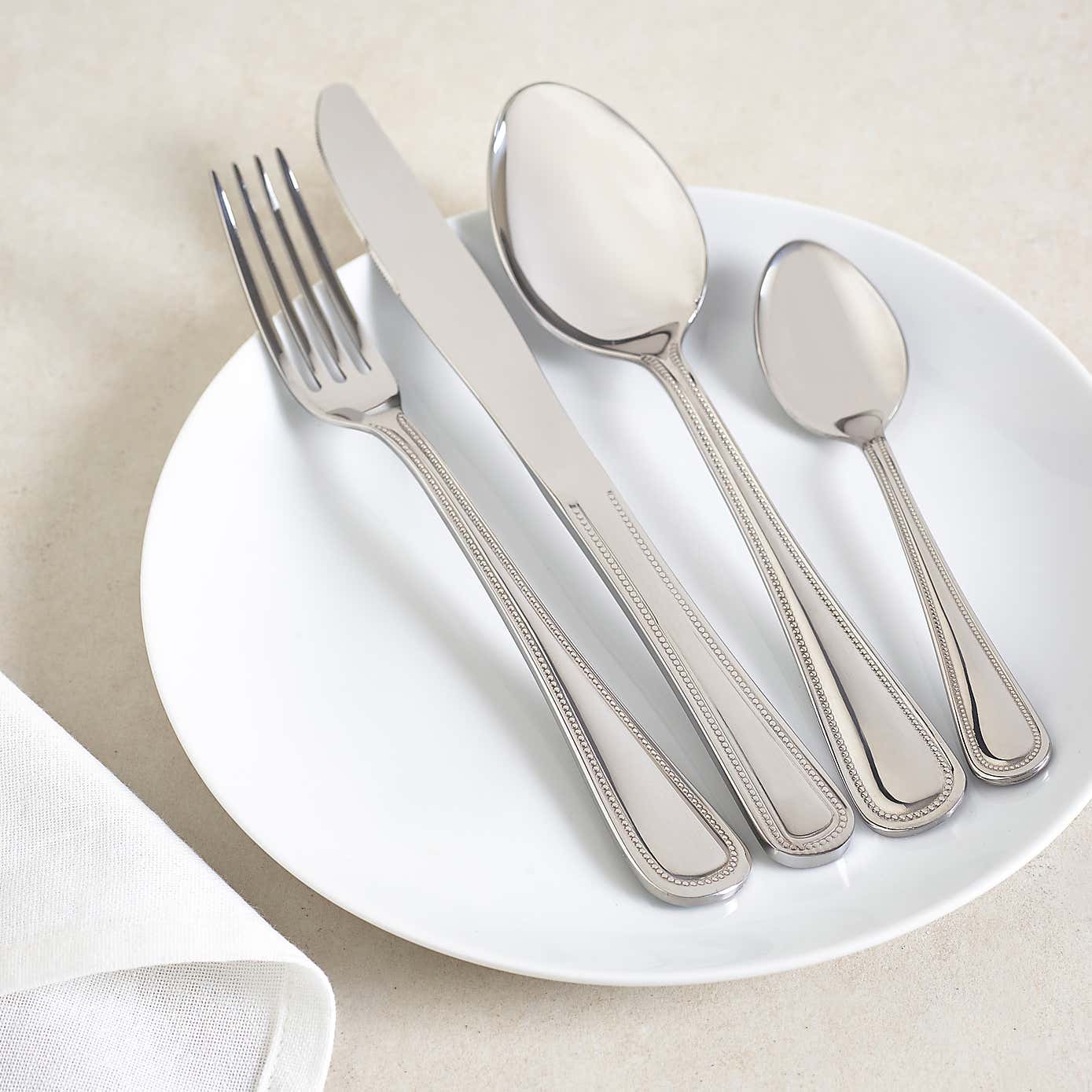 Bead 16 Piece Cutlery Set