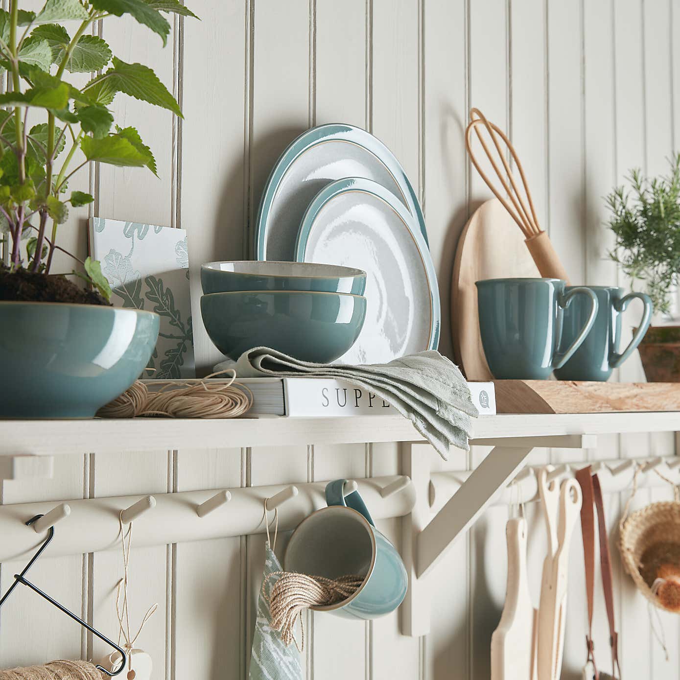 Denby Elements Fern Green Mug