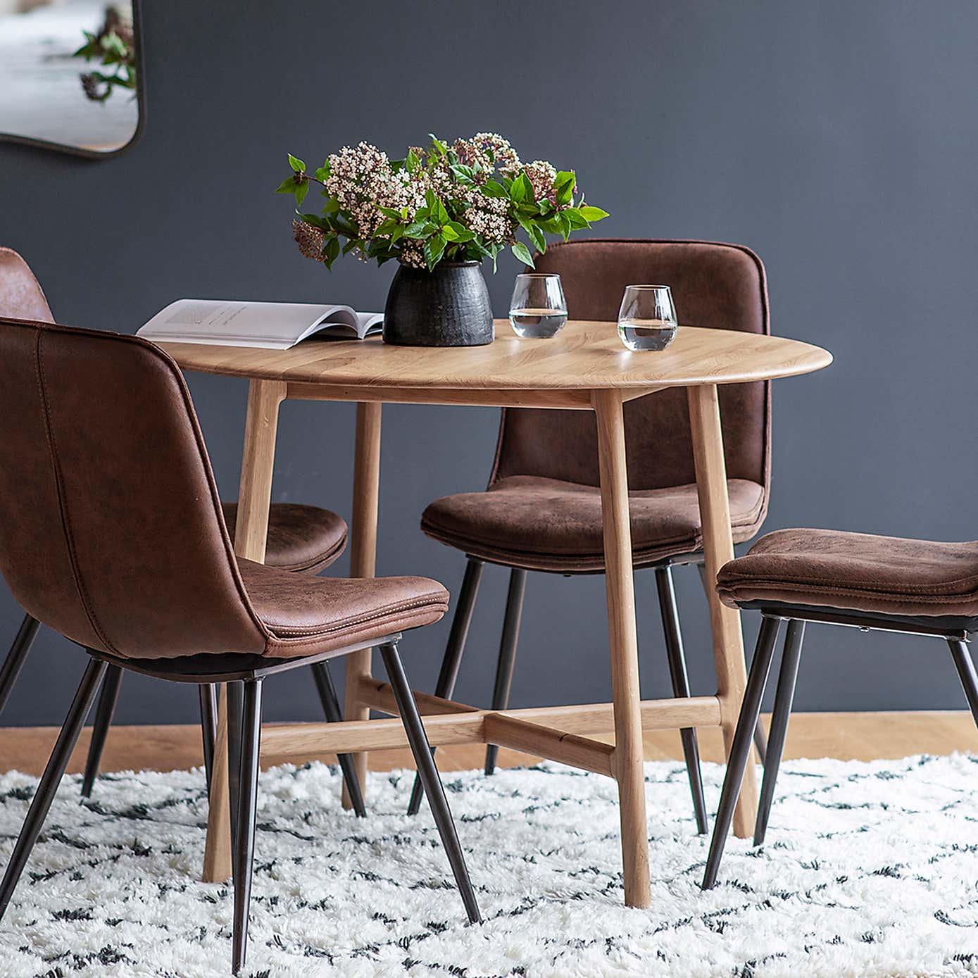 Hinton Oak Dining Table