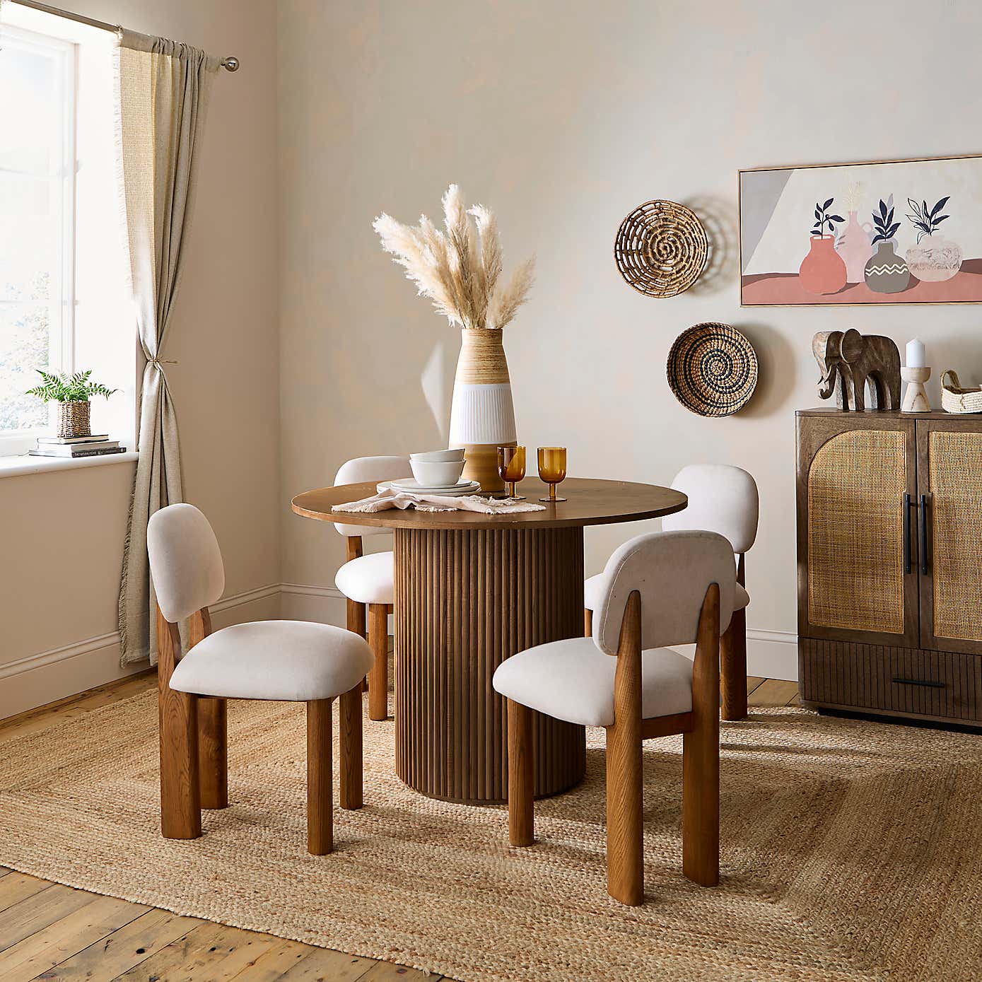 Adelita Fabric Dining Chair