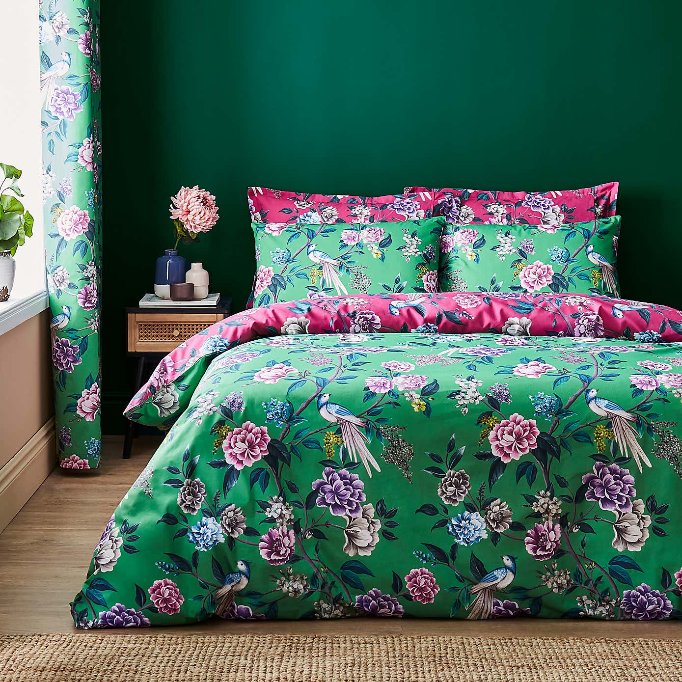 Milanna Blooms Oxford Pillowcase