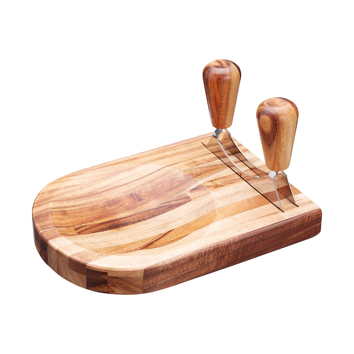 KitchenCraft Acacia Hachoir and Board